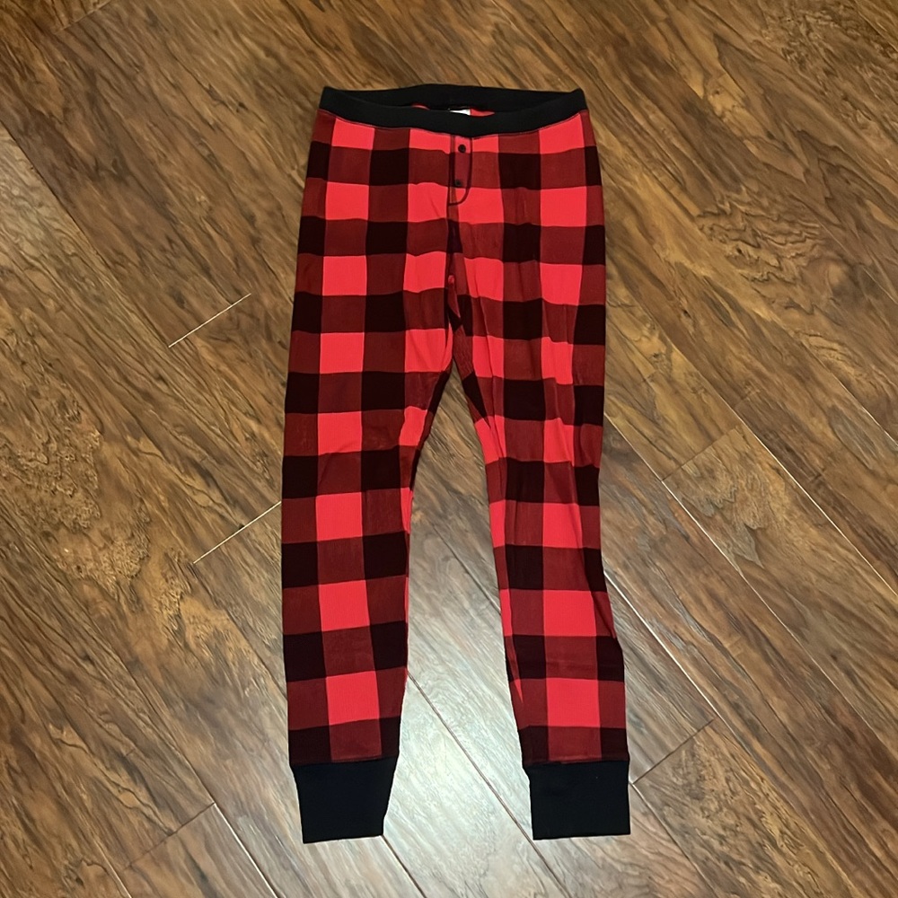 Old Navy buffalo plaid sleep joggers